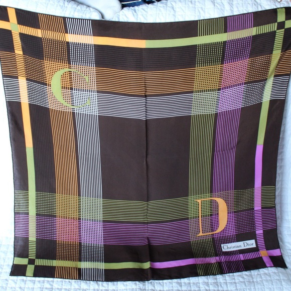 Dior Accessories - Christian Dior vintage Silk scarf